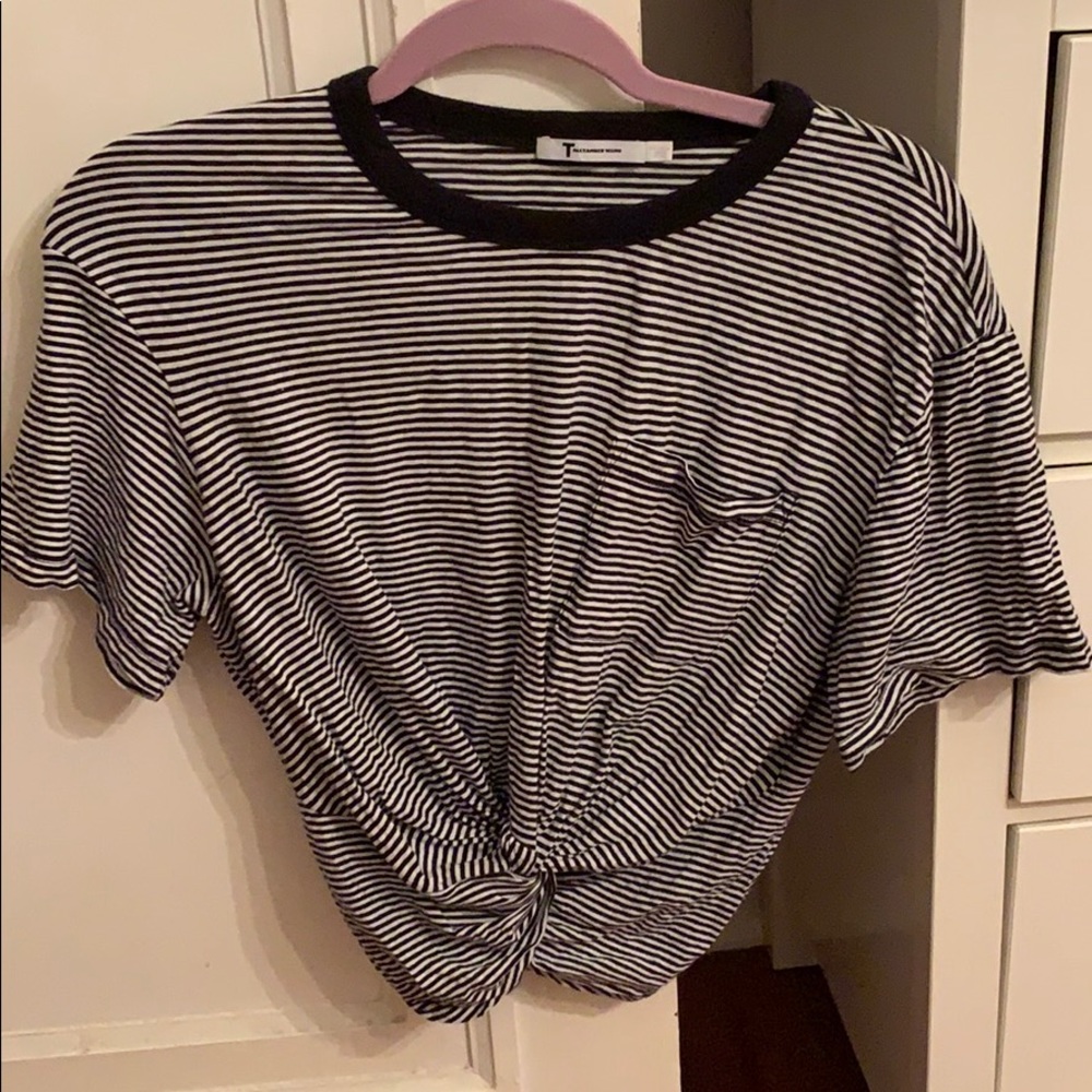 Alexander wang cropped shirt